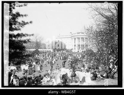 Osterei rolling, 1921, 3/28/21 Abstract / Medium: 1 Negativ: Glas; 5 x 7 in. oder kleiner Stockfoto