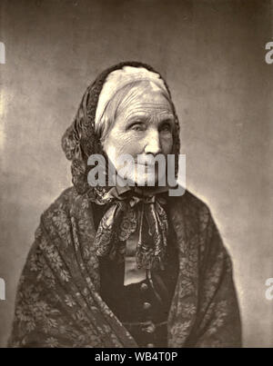 MARY HOWITT (1799-1888) Englischer Dichter und Schriftsteller Stockfoto