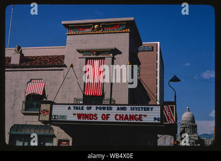 Ägyptischen Theater, Boise, Idaho Stockfoto