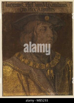 Albrecht Dürer Kaiser Maximilian I 1519. Stockfoto