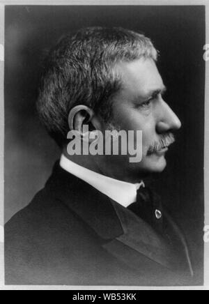 Elihu Root, 1845-1937, Büste Portrait, nach rechts Abstract / Medium: 1 Fotoabzug. Stockfoto