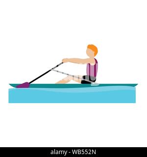 Abstrakte Schwimmen Sport Stock Vektor