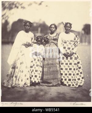Désiré Charnay (Französisch - Frauen von Madagaskar Stockfoto