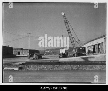 Elmira Holding und Rücksendung, Elmira, New York. Abstract / Medium: Gottscho-Schleisner Sammlung Stockfoto