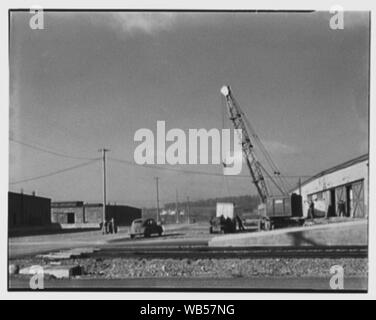 Elmira Holding und Rücksendung, Elmira, New York. Abstract / Medium: Gottscho-Schleisner Sammlung Stockfoto