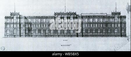 Kunstakademie Düsseldorf, erbaut von 1875 bis 1879 von Hermann Riffart. Stockfoto