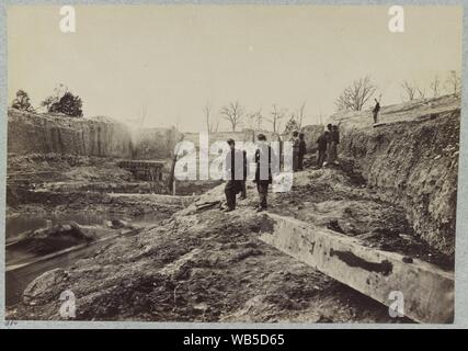 Niederländische Lücke Canal, James River, Virginia, November, 1864 Stockfoto