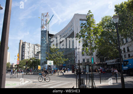 Der Place d'Italie mit Italie 2 Im 13. arrondissement von Paris, Frankreich Stockfoto