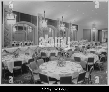 Essex House, Kolonnaden. Abstract / Medium: Gottscho-Schleisner Sammlung Stockfoto