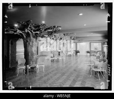 Essex House, Kolonnaden. Abstract / Medium: Gottscho-Schleisner Sammlung Stockfoto