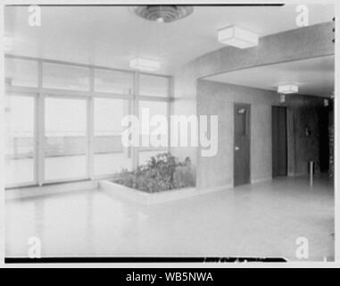 Esso Gebäude, Baton Rouge, Louisiana. Abstract / Medium: Gottscho-Schleisner Sammlung Stockfoto