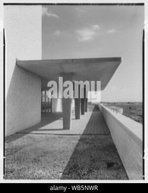 Esso Gebäude, Baton Rouge, Louisiana. Abstract / Medium: Gottscho-Schleisner Sammlung Stockfoto