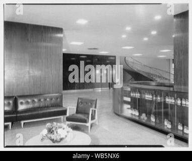 Esso Gebäude, Baton Rouge, Louisiana. Abstract / Medium: Gottscho-Schleisner Sammlung Stockfoto