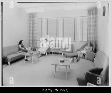 Esso Gebäude, Baton Rouge, Louisiana. Abstract / Medium: Gottscho-Schleisner Sammlung Stockfoto