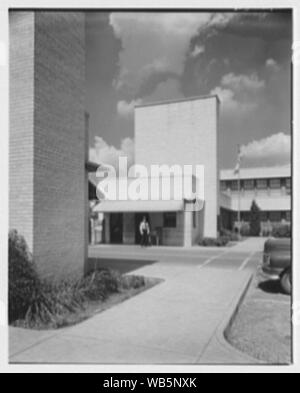 Esso Gebäude, Baton Rouge, Louisiana. Abstract / Medium: Gottscho-Schleisner Sammlung Stockfoto