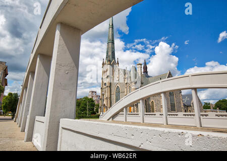 Das historische Stadtzentrum von Cambridge, Ontario, Kanada Stockfoto