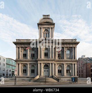 Exterieur. Us Custom House, Portland, Maine Stockfoto