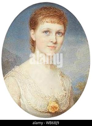 Easton - Reginald -1807-1893-unit-a-lady-tragen - weiß - Kleid - Esprit -1930327. Stockfoto