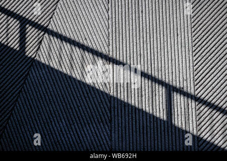 An der Wand entlang des Los Angeles River, Stadt von Paramount, South LA, Califortnia, USA, Stockfoto