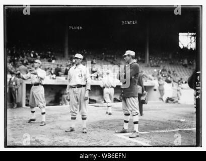 Eddie Plank & Chief Bender, Philadelphia, AL (Baseball) Stockfoto