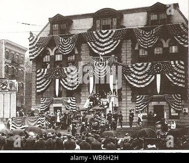 Edgewater Boro Halle Ende WW I. Stockfoto