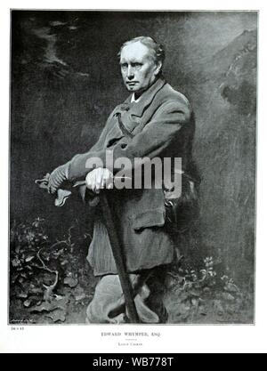 Edward Whymper Stollen. Stockfoto