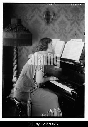 Fitziu (Klavier) Abstract / Medium: 1 Negativ: Glas; 5 x 7 in. oder kleiner. Stockfoto