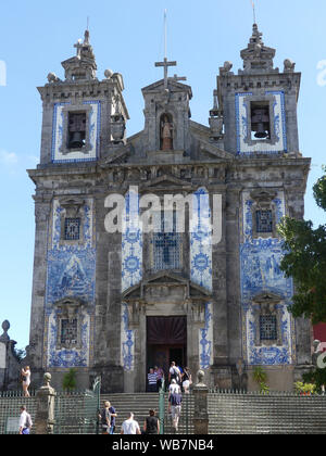 PORTUGAL, Porto. San IIdefonso Kirche. Foto: Tony Gale Stockfoto