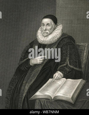 WILLIAM CAMDEN (1551-1623) Englischer Antiquar, Historiker und Map Maker Stockfoto