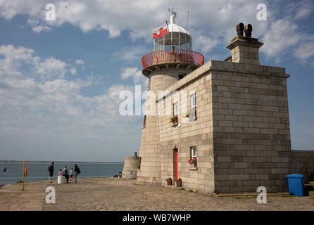 Howth Lighthouse, Howth, Dublin, Irland. Stockfoto