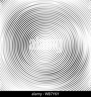 Spirale Hintergrund. Helix und blättern Sie auf weißem Hintergrund. Flache Bauform. Vector Illustration Stock Vektor