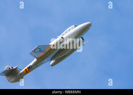 Gloster Meteor im Flug Stockfoto