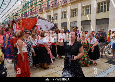 Messe von Málaga 2019. Spanien. Stockfoto