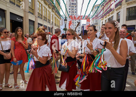 Messe von Málaga 2019. Andalusien, Spanien. Stockfoto