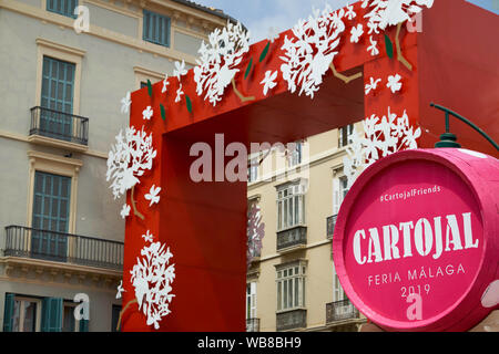 Messe von Málaga 2019. Spanien. Stockfoto