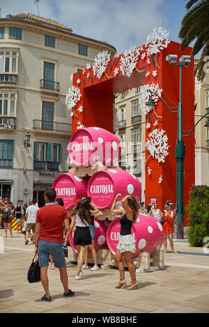 Messe von Málaga 2019. Spanien. Stockfoto