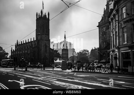 Schottland. EDINBURGH. August 2019 eine Reise zwischen Edinburgh und Fife, während das Edinburgh International Book Festival im August. Stockfoto