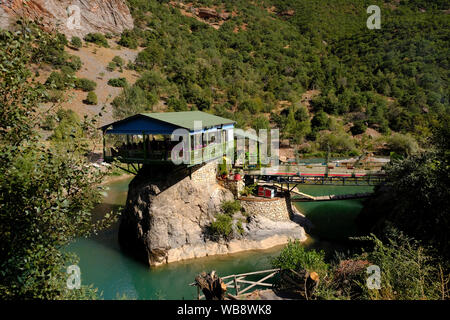 Verschiedene Zivilisationen hatten in Tunceli Region, die Oberen Fırat Aufteilung der Ostanatolischen Region, seit der ersten Jahrhunderte gelebt. Stockfoto