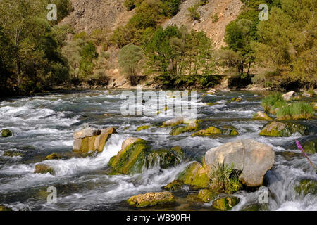 Verschiedene Zivilisationen hatten in Tunceli Region, die Oberen Fırat Aufteilung der Ostanatolischen Region, seit der ersten Jahrhunderte gelebt. Stockfoto