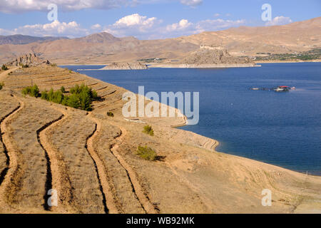 Verschiedene Zivilisationen hatten in Tunceli Region, die Oberen Fırat Aufteilung der Ostanatolischen Region, seit der ersten Jahrhunderte gelebt. Stockfoto