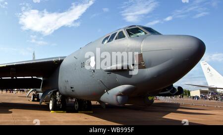 Boeing B-52 Stratofortress auf Static Display an der Royal International Air Tattoo 2019 Stockfoto