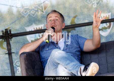 Billy Boyd an der 1. deutschen Burg Con auf Schloss Burg an der Wupper. Solingen, 24.08.2019 | Verwendung weltweit Stockfoto