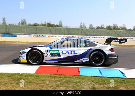 Klettwitz, Deutschland 23. bis 25. August 2019: DTM Lausitzring - Rennen 2 - 2019 Joel Ericsson (BMW Team RBM #47) | Verwendung weltweit Stockfoto