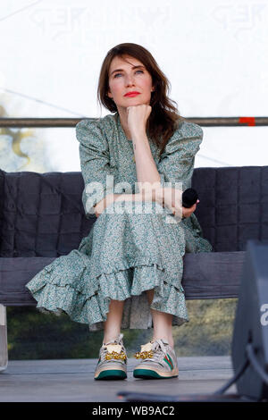 Carice Van Houten auf dem 1. Deutschen Burg Con auf Schloss Burg an der Wupper. Solingen, 24.08.2019 | Verwendung weltweit Stockfoto