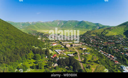 Goris Stadt Armavir Region, Armenien. Blick vom Hügel Stockfoto