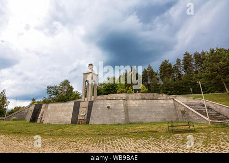 Bunovo, Bulgarien - 18. Juni 2019: Vasil Levski Gedenkstätte, Bunovo Dorf Stockfoto