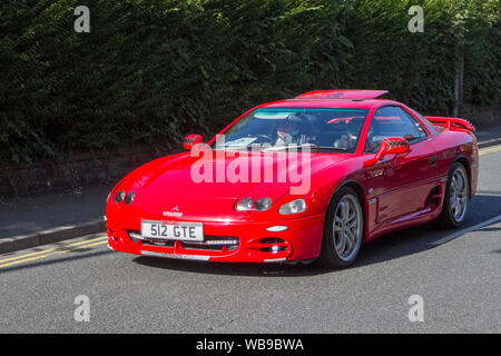 1997 Mitsubishi 3000 GT 4WD 4WS an der Ormskirk Motorfest in Lancashire, Großbritannien Stockfoto