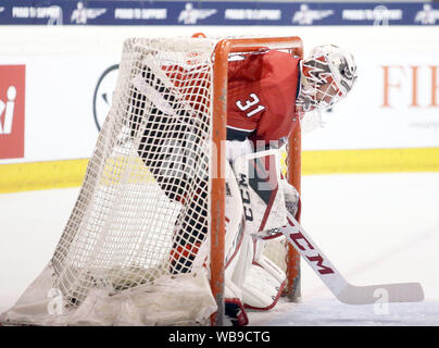 August 24, 2019, Kitzbühel, Deutschland: Lars VOLDEN (Malmö/NOR). final Eishockey Turnier Red Bulls Salute 2019. Red Bull München vs Rote Falken Malmö,.Aug 24,2019, Sportspark Kasperbruecke, Kitzbühel, Österreich, .4 europäische Eishockey Top Teams am Turnier Red Bulls Salute 2019 - Red Bull Salzburg, Red Bull Muenchen, Rote Falken Malmoe aus Schweden und das Team der IHK-Helsinki, (Credit Bild: © Wolfgang Fehrmann/ZUMA Draht) Stockfoto