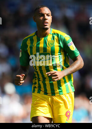 West Bromwich Albion Kenneth Zohore während der Sky Bet Championship Match im Pride Park, Derby. Stockfoto