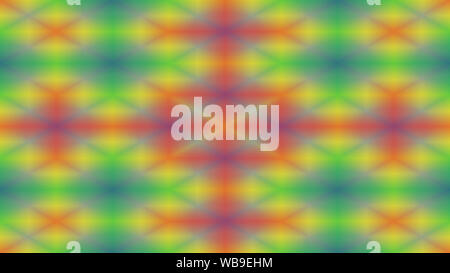 Abstrakte Kaleidoskop bunte Muster in Regenbogenfarben, Spektrum Stockfoto